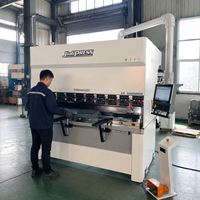 Proveedor OEM de Prensa Plegadora Eléctrica Compacta Inteligente de Doble Servo de 50T2000mm para Ahorro de Energía, para Conformado de Chapa Metálica de 3.0mm