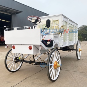 Cercueil de haute qualité, charrette funéraire électrique, charrette funéraire tirée par des chevaux à vendre, charrette funéraire, transport spécial - Product Image 1