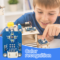Modul Sensor Pengenalan Warna RGB Zetok CRS01 untuk Detektor Warna Optik untuk Proyek DIY Pembelajaran STEM