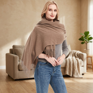 SIDDIQUI HOSINEX Hiyab Largo de Algodón y Chifón para Mujer, Estilo Tradicional Musulmán, Diseño Sólido, Resistente al Viento y Transpirable, para Otoño - Product Image 3