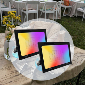 Faro LED RGB Wireless 2.4G con Controllo Remoto via App, 30W, per <span class=keywords><strong>Esterni</strong></span>, Antideflagrante IP66, Angolo di <span class=keywords><strong>Illuminazione</strong></span> 120°, Alta Resa Cromatica (CRI) - Product Image 5