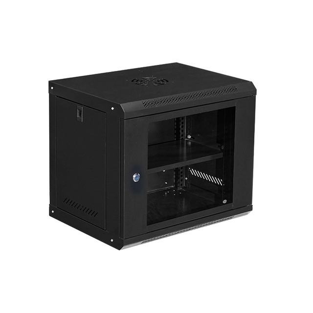 Factory Supply 19 Inch Small Home Network Cabinet Smart Racks 12u Wall-mount Server Rack Cabinet for Servers VBS 9U
