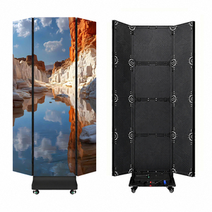 Pantalla LED Digital a Todo Color P2mm 1280x1960mm, Plegable en Tres Partes, para Interiores, Animación <span class=keywords><strong>de</strong></span> Texto, para Tiendas Minoristas, Centros Comerciales, Metro, Agencias - Product Image 6