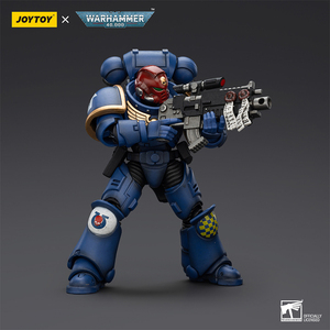 JOYTOY Dark Source Warhammer 40K Limit Warrior Battle Group Heroes Trio 1:18 Glass All Movable Men Model Play Maternity - Product Image 4