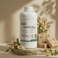 Huile parfumée naturelle Banksia Rose pour savon au beurre riche, huile essentielle aromatique épicée, fabrication sur mesure OEM