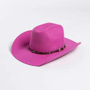 Sombreros Vaqueros Casuales Unisex, 100% Fieltro de Lana, Sombrero Occidental al por Mayor para Pesca, Esquí, Viajes, Fiestas, Negocios, Cuatro Estaciones - Product Image 2