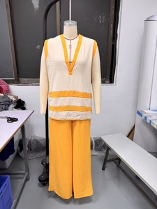 Costume de bureau décontracté et confortable pour femme, personnalisable, tenue professionnelle, vêtements de maison, velours uni, séchage rapide - Product Image 5