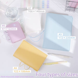 कस्टम ए 5 चमड़े की बिंदर नोटबुक एम 5 ए 7 पोर्टेबल प्लान ए 6 ए 5 डिचेबल जर्नल नोटबुक के लिए लोगो के साथ स्कूल कस्टम नोटबुक - Product Image 2