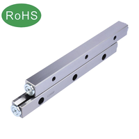 GS V4-80-7Z Guides croisés compacts de haute précision avec moteur PLC et commande par engrenages, paliers en acier, étages de réglage pour instruments optiques