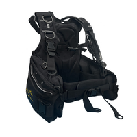 WMD H.Sports Poche à lest réglable à dégagement rapide pour BCD de plongée, capacité de flottabilité de 30 lb, en nylon 1000D, style veste