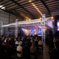 Venta Directa de Estructuras de Aluminio para Escenarios de Eventos al Aire Libre, Diseño Personalizado Gratuito, Sistema de Iluminación para DJ