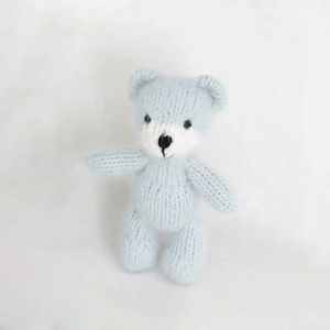 Amigurumi bé gái Đồ chơi hình ảnh Prop gấu Bunny đan <span class=keywords><strong>Mickey</strong></span> Crochet angora Chuột chụp ảnh trẻ sơ sinh Thú nhồi bông - Product Image 1
