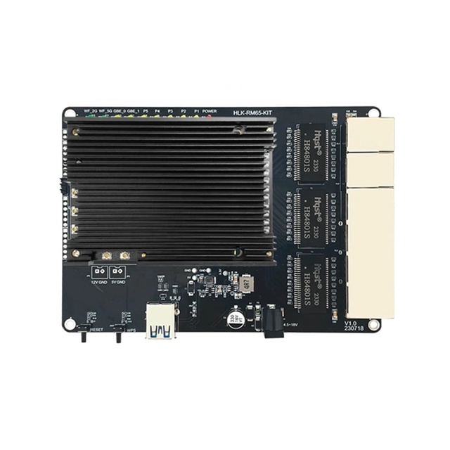 AX3000 Hi-Link Openwrt WiFi 6 MT7981B+MT7976C+MT7531A Router Module Kit with 256M RAM+128M Flash