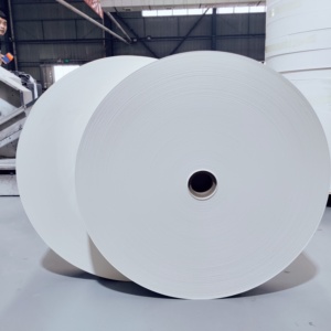 Ventilateur de tasse à café haute en vrac matière première fond papier PE enduit papier tasse rouleaux pour gobelets en papier - Product Image 5