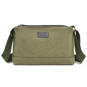 Nouveau sac messager en toile pour hommes, grande capacité, léger, minimaliste, urbain, décontracté, sac à bandoulière pour tenues de tous les jours, YZ8716 - Product Image 4