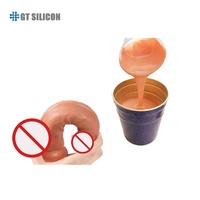 Dildo réaliste en silicone liquide souple, super fort, grand et volumineux pour homme