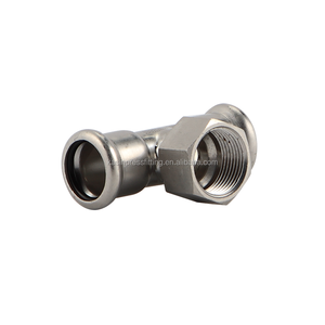 Système de <span class=keywords><strong>plomberie</strong></span> de tuyau de raccord de presse <span class=keywords><strong>en</strong></span> T femelle <span class=keywords><strong>en</strong></span> acier inoxydable qualifié DVGW - Product Image 1