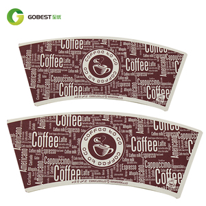Tazas de papel desechables de fábrica, espressofan de papel aislado para bebidas calientes, ventilador de vasos de papel <span class=keywords><strong>enso</strong></span> - Product Image 6