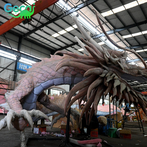 Parc d'attractions Gecai Modèle robotique d'usine de dragons chinois animatroniques à vendre - Product Image 5