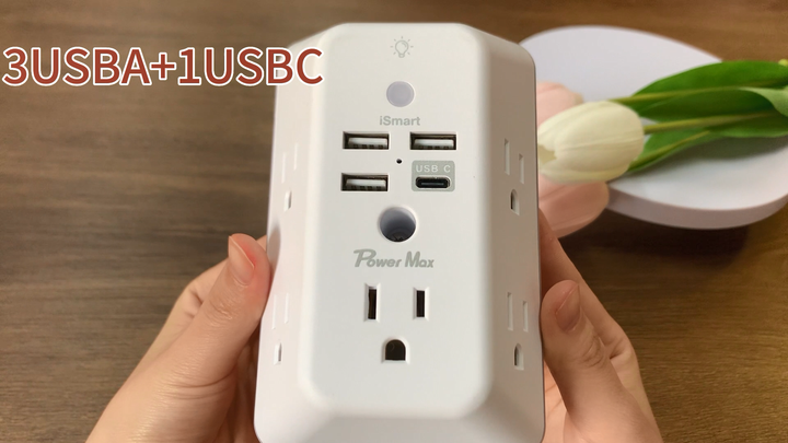 4 Port USB Wall Charger | CJ GLOBAL Inc - View #8