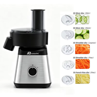 Machine à Salade Anbo : Hachoir Rotatif Multifonctionnel pour Fruits et Légumes, Appareil de Cuisine Essentiel