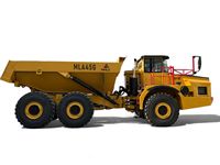 Camion benne minier articulé de haute qualité 6x6 à transmission intégrale, 45 tonnes, modèle MLA45G pour l'exploitation minière
