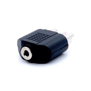 Adattatore adattatore da 1 inca a 2 AV con adattatore <span class=keywords><strong>Jack</strong></span> Audio femmina maschio adattatore <span class=keywords><strong>3.5</strong></span> e Splitter - Product Image 1