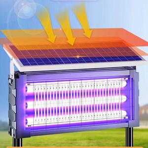 Thông minh năng lượng mặt trời Powered 4500V Bug Zapper với cảm biến ánh sáng trong nhà ngoài trời không thấm nước muỗi & Fly trap cho Patio Nhà Bếp Cắm Trại - Product Image 2