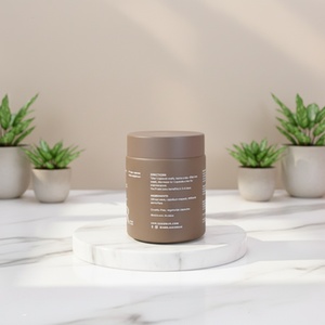 Skincare Cream Container 1oz 50ml 100ml Blue Green Luxury Hair Mask Body Butter <b>Scrub</b> Bath Salt Glass Face Cream Cosmetic Jar - Product Image 6