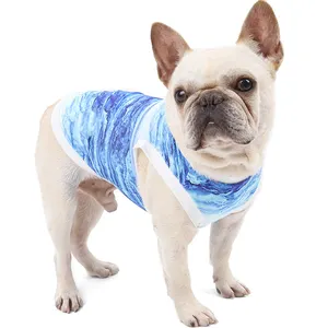 Cooling Summer Custom Baby Beach Designer Pitbull Pug Male Training Coat Clothes Jacket With Detail For Dog Dogs