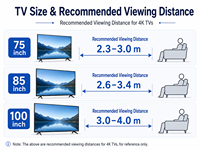 Téléviseur intelligent Android QLED 4K de 75, 85 et 100 pouces, grand écran, fabricant OEM ODM pour la vente en gros et la fourniture de projets dans le monde entier