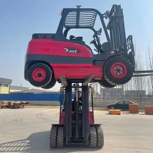 Hot Sale Side Lift Boom Rotating Mini Compact Chinese Telehandle Telescopic Forklift Rotate Manufacturers 3ton
