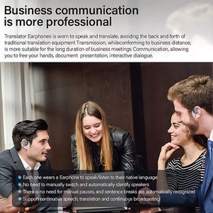 2025 New Trends Q16s Pro AI Smart Translation <b>Wireless</b> Earbuds 144 Languages Earphone OWS Touch Screen Ai Earphone 14 - Product Image 3