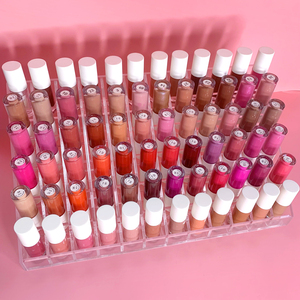 Стойкий бархатный жидкий матовый блеск для губ, 50 цветов, красные/бордовые/темно-красные/Алые помады с вашим собственным логотипом - Product Image 5