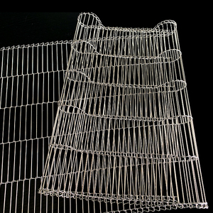 316 thép không gỉ phẳng dây lưới băng tải cho bánh mì nướng - Product Image 2