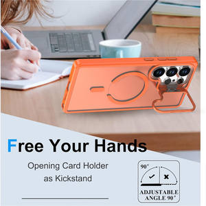 Étui de protection magnétique anti-chute pour <span class=keywords><strong>Samsung</strong></span> Galaxy S25 Edge avec support d'objectif givré pour <span class=keywords><strong>Samsung</strong></span> S26 Ultra - Product Image 5