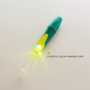Luz Led, alimentado por batería, temporizador, funciona con niños, <span class=keywords><strong>cepillo</strong></span> de dientes para niños, <span class=keywords><strong>cepillo</strong></span> de dientes eléctrico sónico para niños y <span class=keywords><strong>niñas</strong></span> - Product Image 4