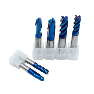 Cobalt-Blue <strong>Nano</strong> Radius Ball Nose <strong>End</strong> <strong>Mill</strong> CNC Tools <strong>End</strong> <strong>Mill</strong> <strong>End</strong> <strong>Mill</strong> Cutter Cheapest 50mm/100mm/150mm - Product Image 2