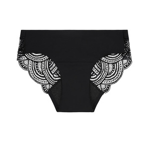 Bốn lớp liền mạch thời gian quần lót sexy ren ngắn kinh nguyệt quần lót tái sử dụng cho phụ nữ - Product Image 5