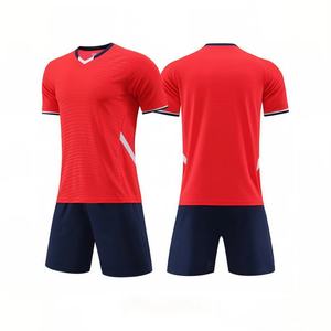 Futbol Formaları Özel Logo Takım Nefes Alabilen Pamuk/Bambu Dijital Baskı Kısa Kollu Unisex Yetişkin Setleri OEM Hizmeti Otomatik - Product Image 2