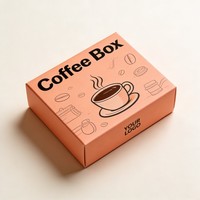 Boîte d'emballage alimentaire en carton recyclable pour grains de café, poudre, capsules – Boîte d'emballage de café très demandée, conception personnalisée