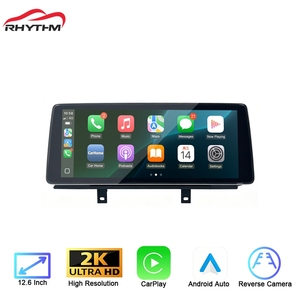 วิทยุติดรถยนต์ Rhythm ขนาด 12.6 นิ้ว หน้าจอ QLED แบบ Full Laminated รองรับ Wireless Carplay สำหรับรถยนต์ BMW ซีรีส์ 3 รุ่น F30 F35 ปี 2013-2017 ระบบ NBT - Product Image 1