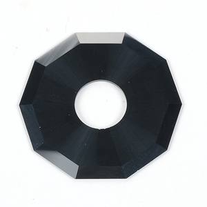 Cuchillas Industriales Hechas a Medida, Cuchillos Curvos con Gancho para Alimentos de Tres Orificios Trapezoidales Irregulares para Automatización y Personalización - Product Image 2