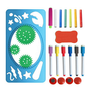 Детская стираемая пластмассовая магнитная доска для рисования граффити - Product Image 5