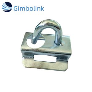 Kit de fixation en métal argenté Gimbo pour câble de descente ADSS, équipement de raccordement de fibre optique FTTH, certifié CE RoHS FCC - Product Image 2