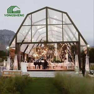 กรอบกระจกอลูมิเนียมอัลลอยด์เรือนกระจกขนาดใหญ่ปกป้องสิ่งแวดล้อมประกอบง่าย<span class=keywords><strong>บ้าน</strong></span>สวน - Product Image 4