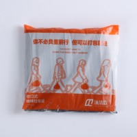 Kommerzielle Haushalts-Müllbeutel mit Kordelzug, perforiert, leicht reißbar, OEM, individuelles Logo, Müllsack, Heißprägung, Einweg, China