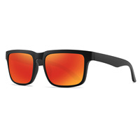 Lunettes de soleil sport polarisées 2026 pour hommes et femmes, monture rectangulaire en PC, verres TAC miroir UV400, pour activités de plein air et conduite