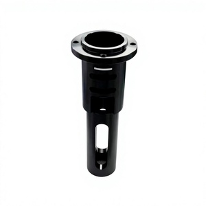Service de tournage CNC de haute précision, tube en aluminium anodisé noir, pièces de rechange de machines usinées sur mesure - Product Image 4