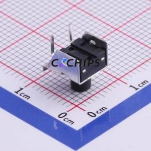 TS-1037-A7B3-D2 Tactile Switch SMD,6x6mm Switch Single Pole Single Throw Round Button Horizontal Mount 6mm - Product Image 2